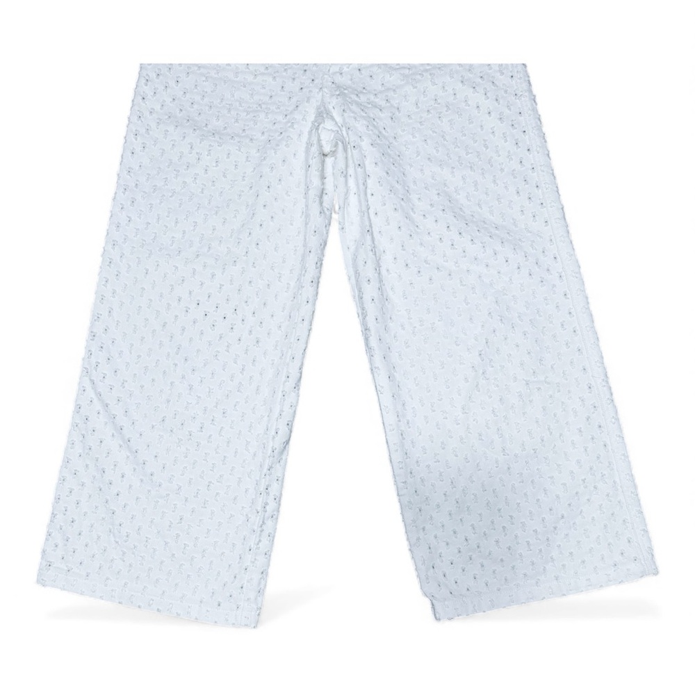 Favorite Daughter womens The Masha Super High Waist Wide Leg Jeans White Sz 27 - Picture 8 of 12
